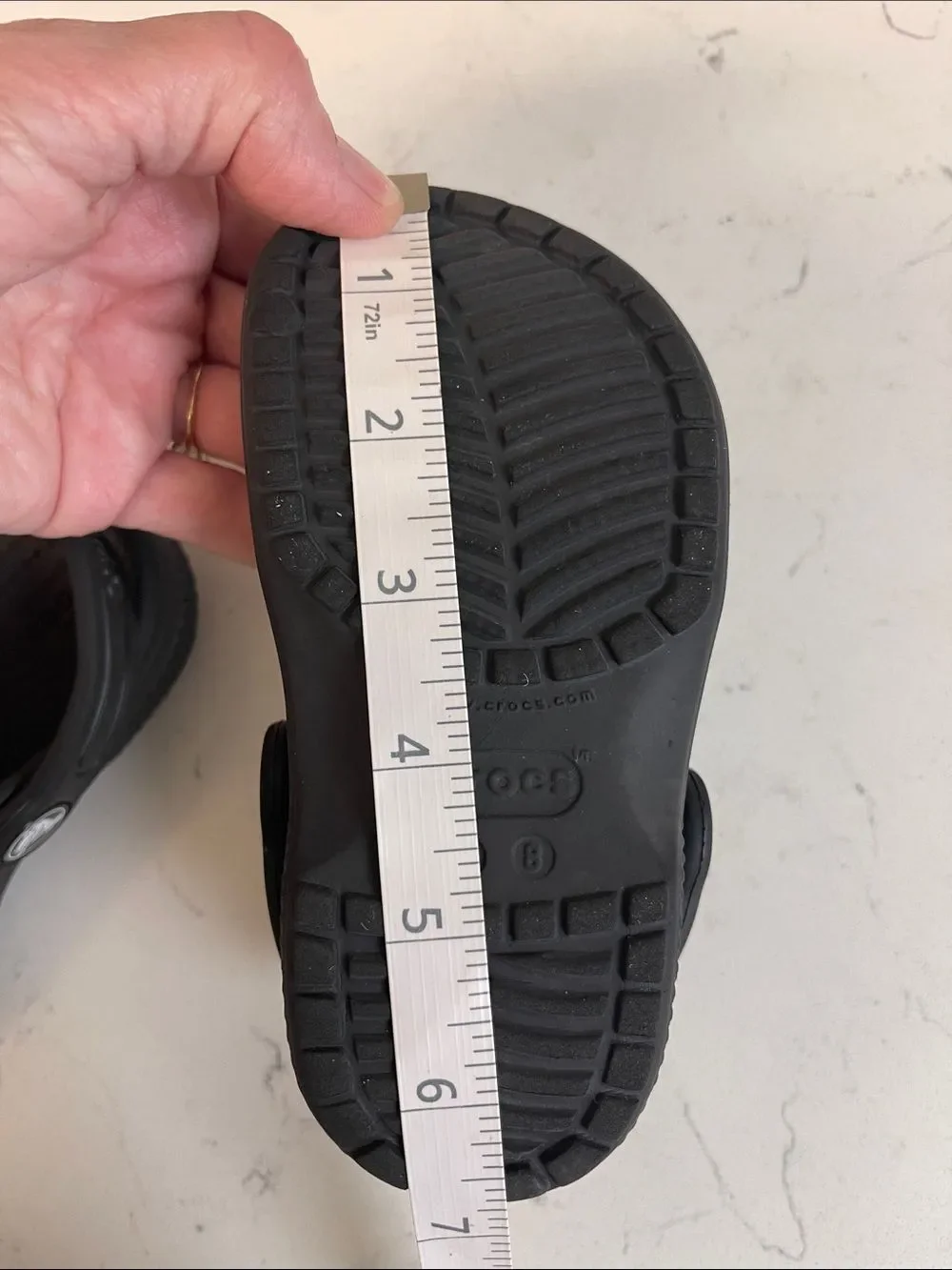 Crocs Kids' Classic Clog Black Size 8 Toddler